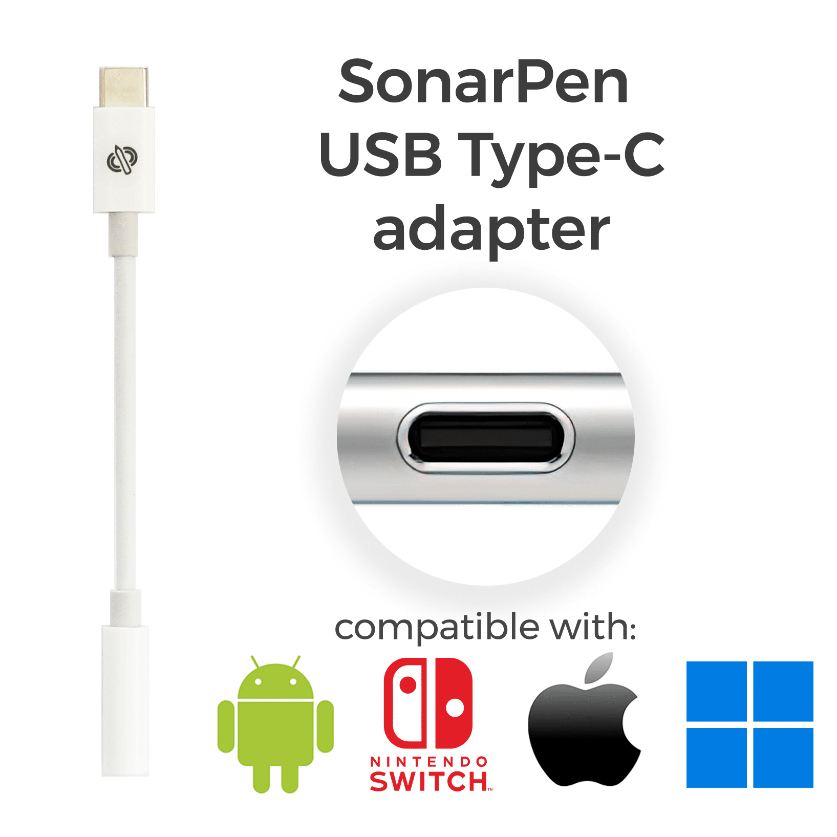 SonarPen USB type C adapter turns devices into powerful drawing pad
