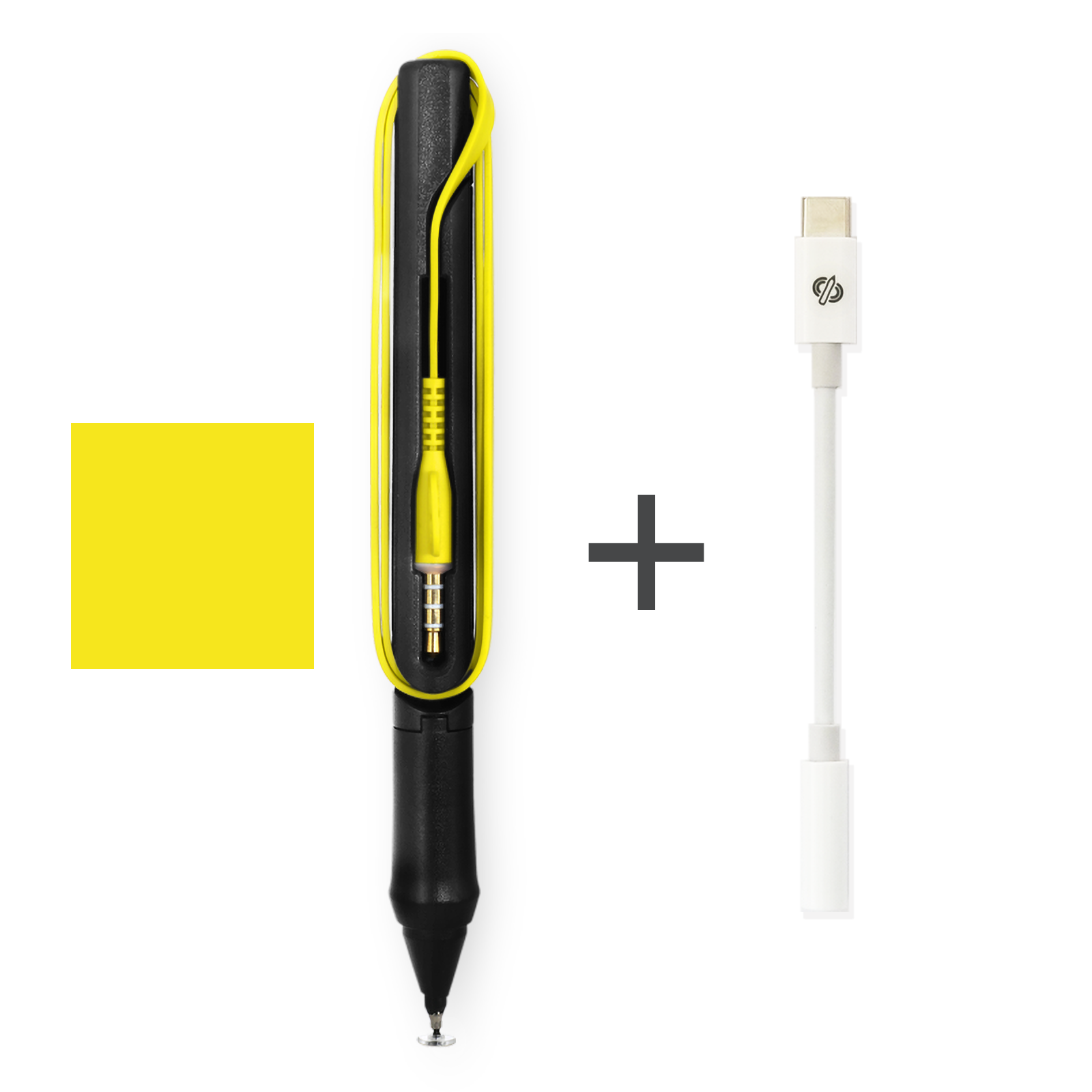 SonarPen smart stylus + USB Type-C adapter bundle for Windwos computer